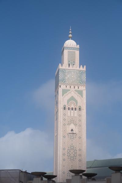 Hassan II Mosque Minaret in Casablanca Casablanca, Morocco