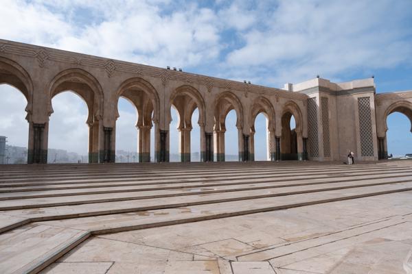 Arcaded Seaside Terrace, Casablanca Casablanca, Morocco