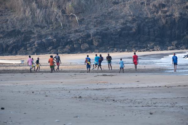 Beach Football at Low Tide, Grande Comore (Comoros) Djando, Comoros