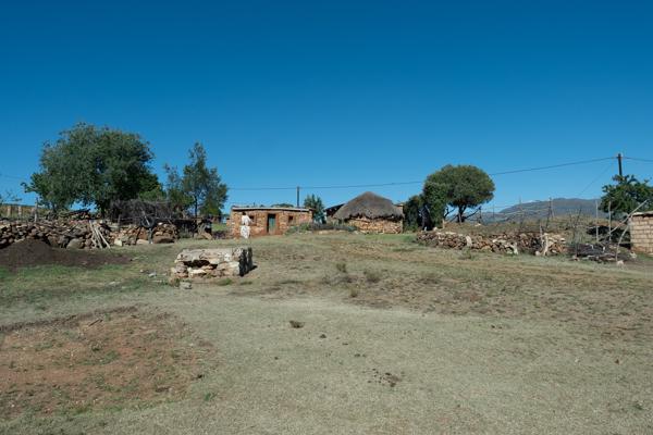 Village group Malealea, Lesotho