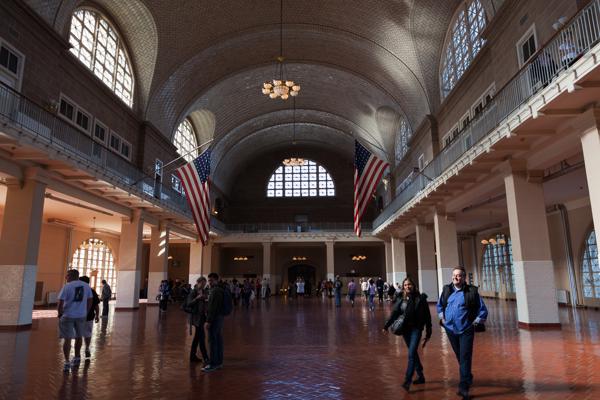 Ellis Island Immigration Station Great Hall, New York Harbor (2010) Jersey City, United States