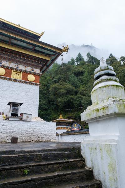 Misty Courtyard at Tango Monastery, Bhutan Boegarna_Dodennang, Bhutan