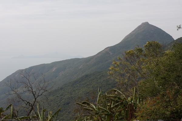 Hazy view from Victoria Peak, Hong Kong Island (February 2009) Hong Kong, China