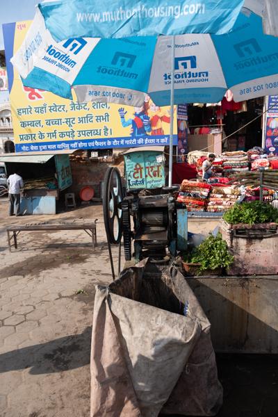 Street Market Stall in Bikaner, Rajasthan (India) Bikaner, India
