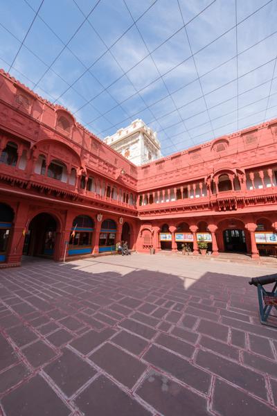 Red Courtyard of Junagarh Fort, Bikaner (Rajasthan, India) Bikaner, India
