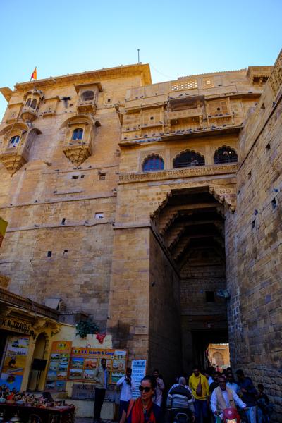 Entrance gate at Jaisalmer Fort, Rajasthan (Golden City) Jaisalmer, India