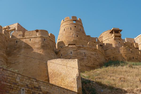 Sandstone Bastions of Jaisalmer Fort, Rajasthan Jaisalmer, India