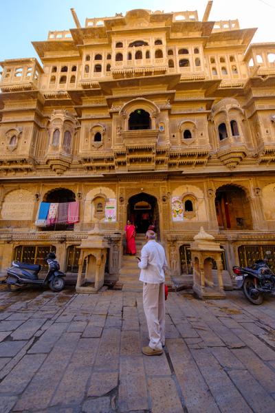 Patwon Ki Haveli Facade, Jaisalmer (Golden City), Rajasthan Jaisalmer, India