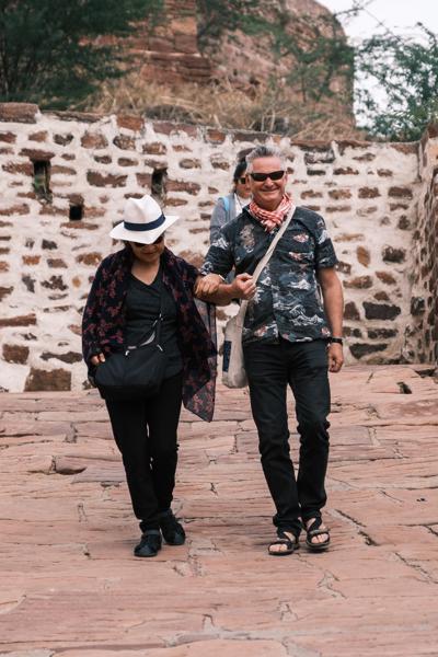 Tourists Walking Inside Mehrangarh Fort, Jodhpur Jodhpur, India