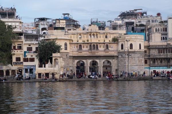 Lake Pichola Waterfront and Historic Gate, Udaipur (India) Udaipur, India