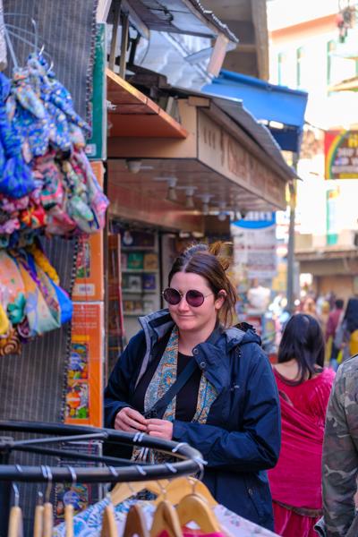 Browsing a Street Market in Pushkar, Rajasthan Pushkar, India