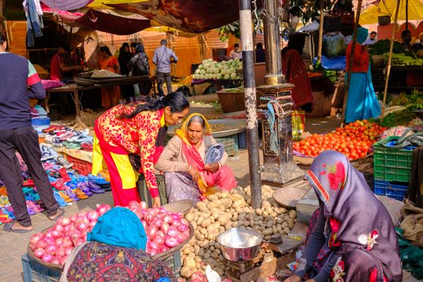 Morning Vegetable Market in Jaipur, Rajasthan Jaipur, India