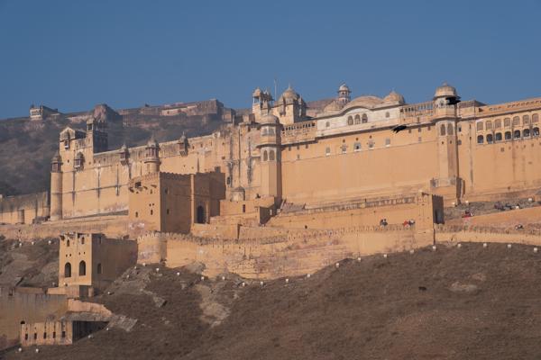 Amber Fort (Amer Fort) on the Aravalli Hills, Jaipur, India Jaipur, India