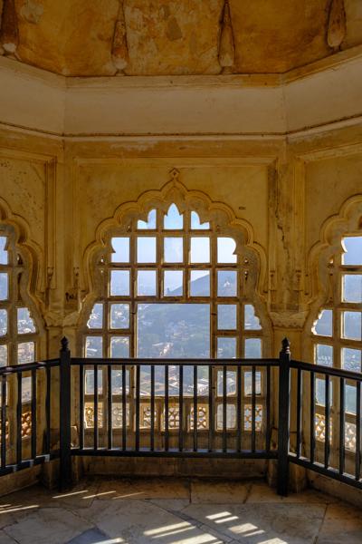 Jharokha Window View from Nahargarh Fort, Jaipur Jaipur Municipal Corporation, India