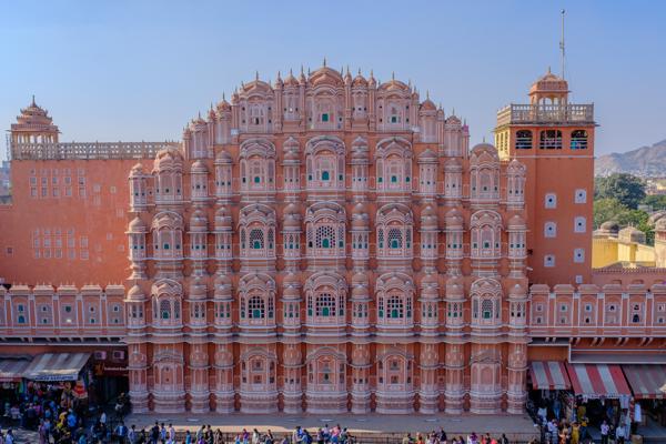 Hawa Mahal (Palace of Winds) Facade, Jaipur, India Jaipur, India