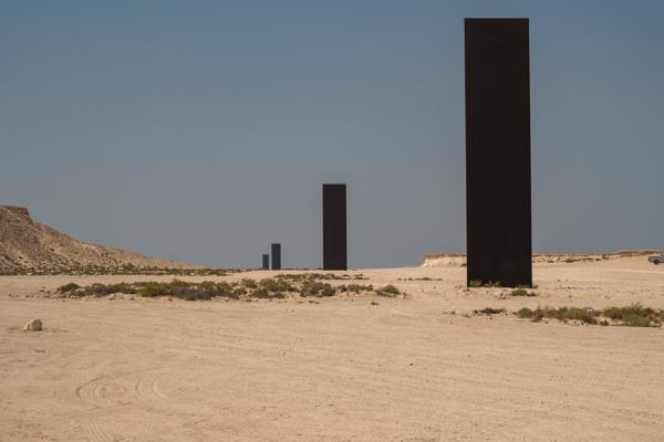 Desert Monoliths Installation Zekreet, Qatar