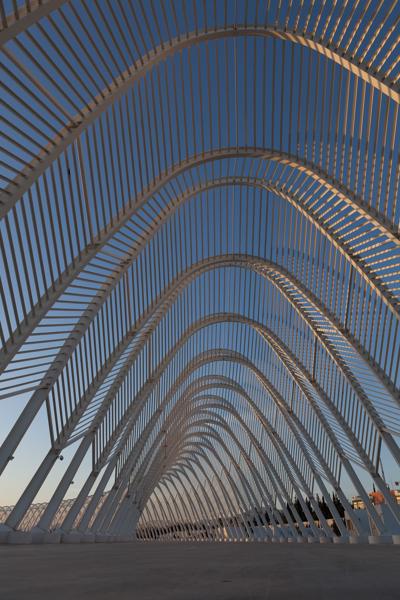 Arched Rib Structure in Athens Municipality of Marousi, Greece