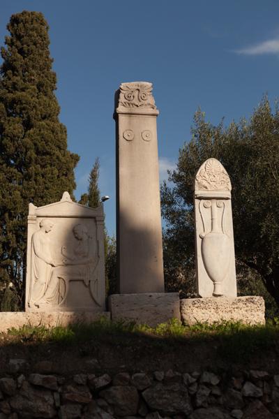 Greek Funerary Monuments in Athens Athens, Greece