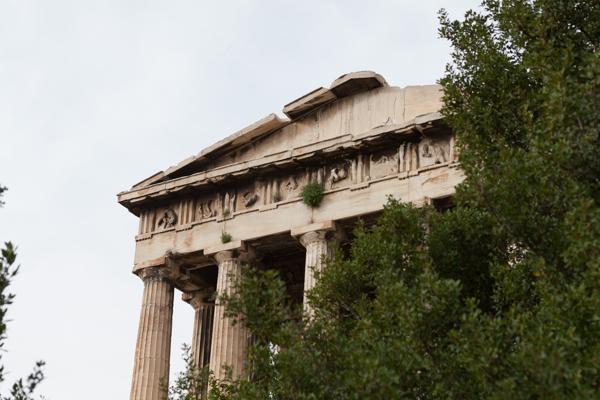 Ancient Greek Temple Ruins in Athens Athens, Greece