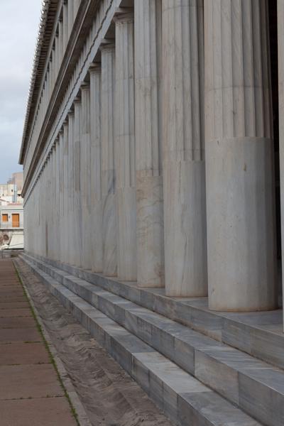 Row of Marble Columns in Athens Athens, Greece