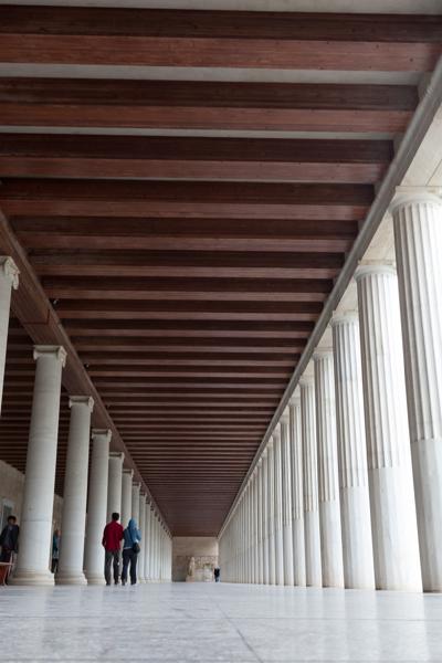 Athens Colonnade Corridor Athens, Greece