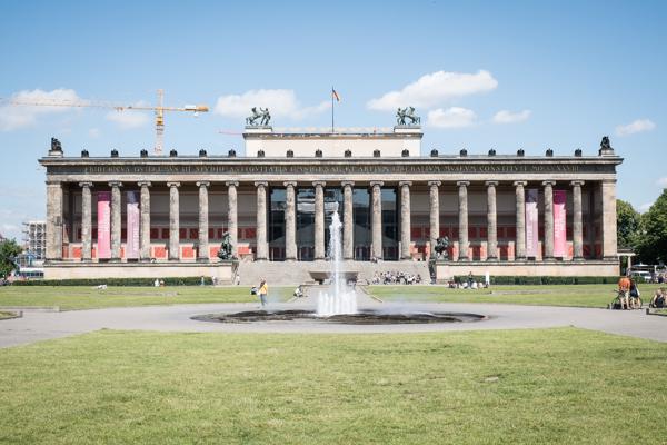 Altes Museum, Berlin — fountain and neoclassical facade Berlin, Germany
