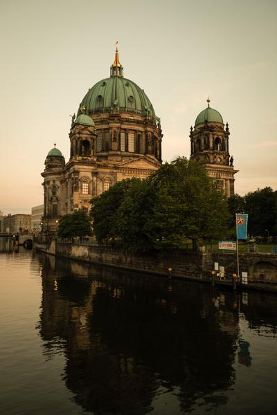 Berlin Cathedral at Dusk with River Reflection Berlin, Germany