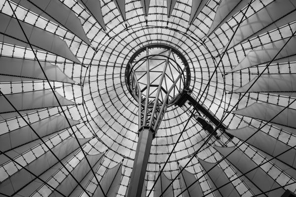 Sony Center radial canopy at Potsdamer Platz, Berlin Berlin, Germany