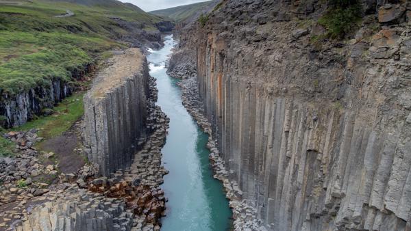 Stuðlagil Canyon: Basalt Column Gorge in Iceland Iceland