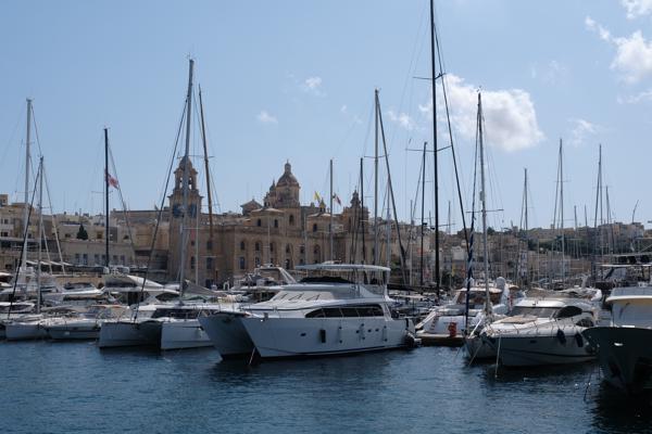 Yachts at Birgu Marina, Malta Port Region, Malta