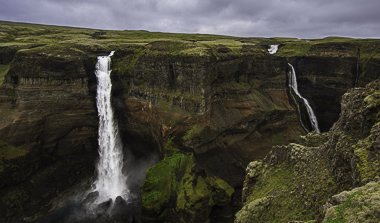 Carved by Time: The Timeless Waterfalls of Háifoss and Granni - Skeiða- og Gnúpverjahreppur - Iceland